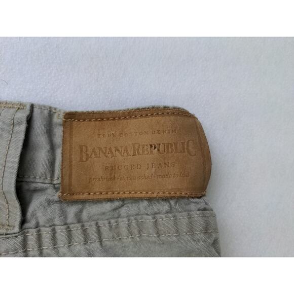 Vintage Mens Banana Republic Jeans SZ 38/R Gray Made in Greece - Picture 13 of 14